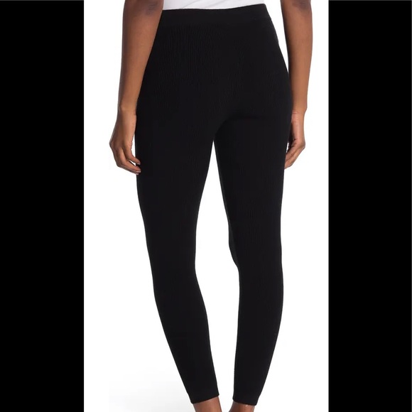 NWT!! Cashmere Cropped Rib Leggings - Picture 3 of 3